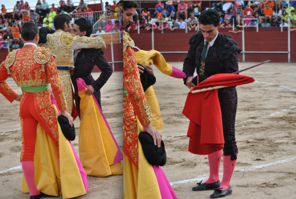 Momento de la alternativa de Miguel Giménez. Un sueño hecho realidad. / Foto: J.Roch